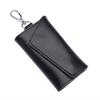 Cow Split Genuine Leather Keychain Housekeeper Car Key Wallet Key Holder Organizer Pouch  Men Women