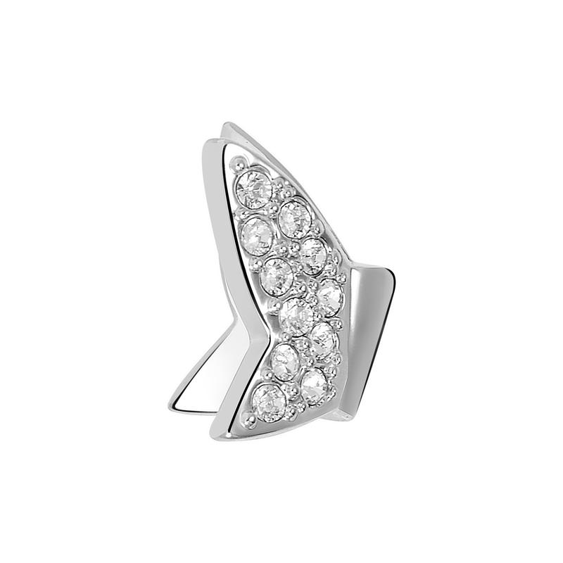 Swarovski LILIA Butterfly Crystal Earrings Women's Silver 5636424