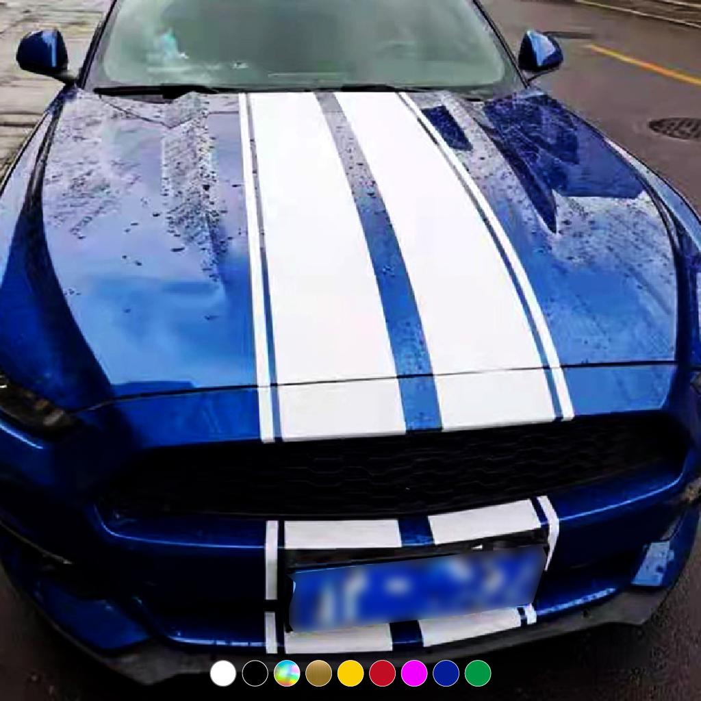 Parallel Line Car Stickers DIY Auto Roof Bonnet Hood Tail Vinyl Decals Cover Scratches Waterproof Vehicle Accessories Decoration
