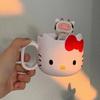 Kawaii Anime Water Cup Cute Breakfast Milk Cup  Versatile Cup Gifts For Girl