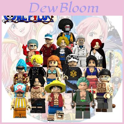 Sada 15 Stavebnic Piráti z One Piece Chopper Luffy Zoro Robin Franky A Další!