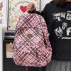 Schoolbag Korean version of junior high school schoolbag female high-value backpack style pattern large-capacity female college student class