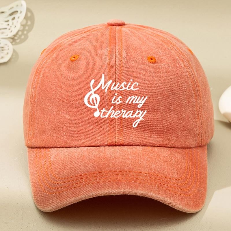 Letter Printed Baseball Cap American Style Wide Brim Retro Aged Washed Duckbill Hat Niche Trend Duckbill Hat