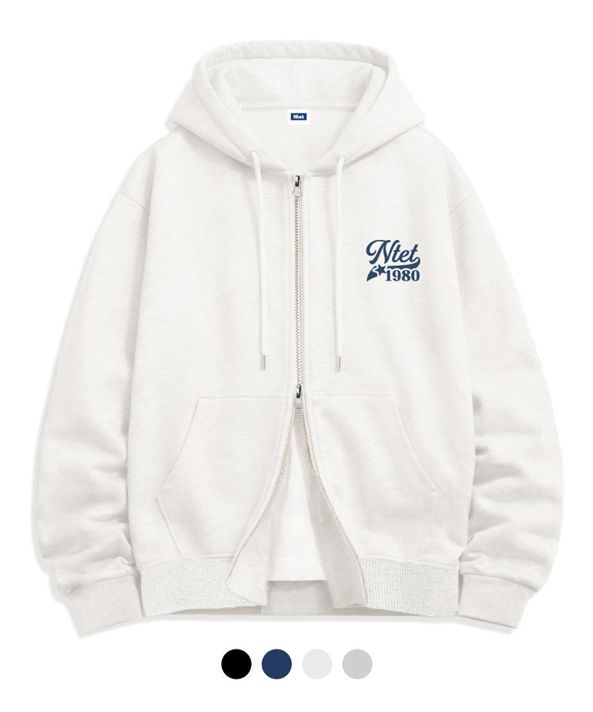 Ntet Script Star Logo 2-Way Zip-Up (4Color)