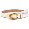 Bling Bling Glitter Rhinestone Belt Sparkling Luxury Brand Design O-shaped Buckle Belt Versatile Vintage Trendy Waistband