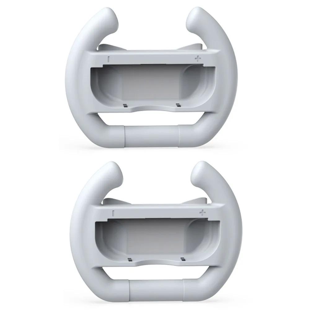 

Подставка-держатель для рулевой ручки из ABS, левый и правый Joy-Con, Joycon для Nintendo Switch, OLED-контроллер, аксессуары для колес, 2 шт. 2pcs pack белый