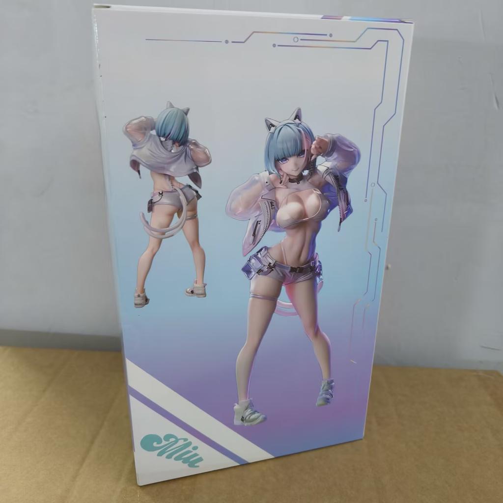 Near Future Cat And Miu Two-Dimensional Beautiful Girl, Cute Cat Girl 1/6 Chassis Model Ornament Boxed Figure