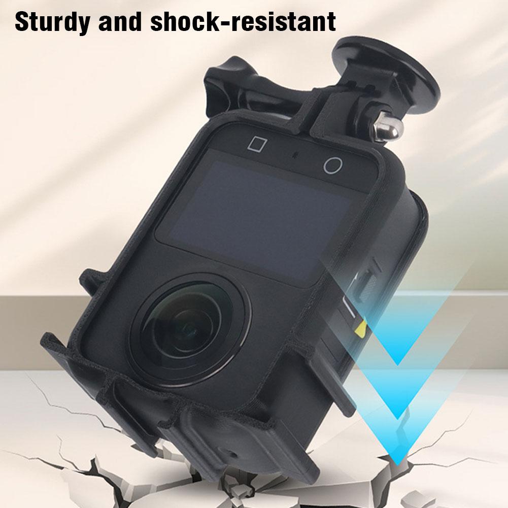 Expansion Frame For DJI OSMO 360 1/4 Screw Cold Shoe Interface Quick Release Protective Frame For DJI OSMO360 Camera Accessories