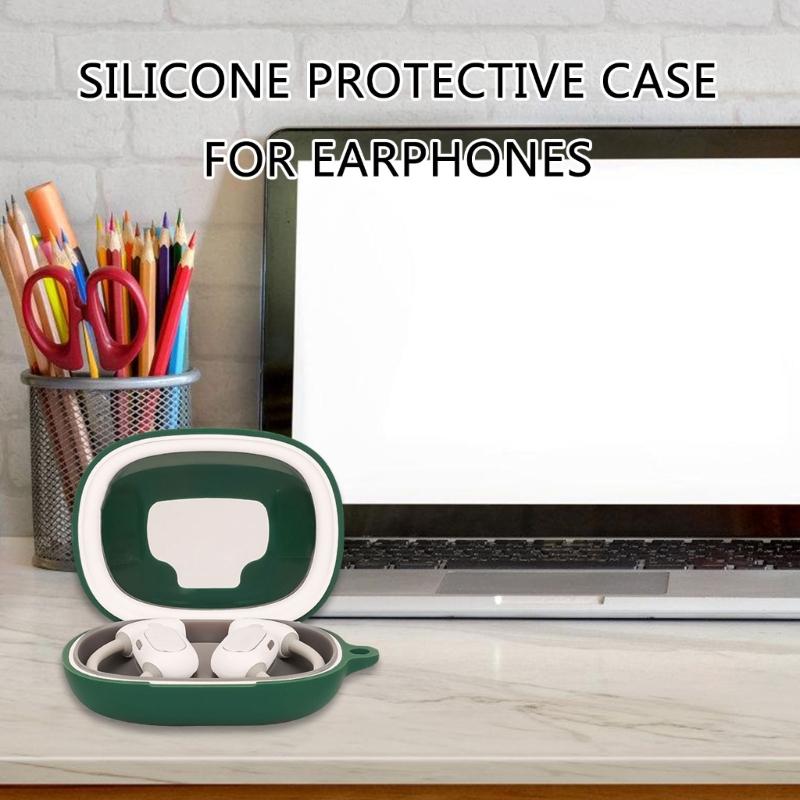 Headphone Shockproof Housing Skinfriendly Cover for Eli Fit Earbud Washable Shell Soft Protector Nonslip Prevents Damage