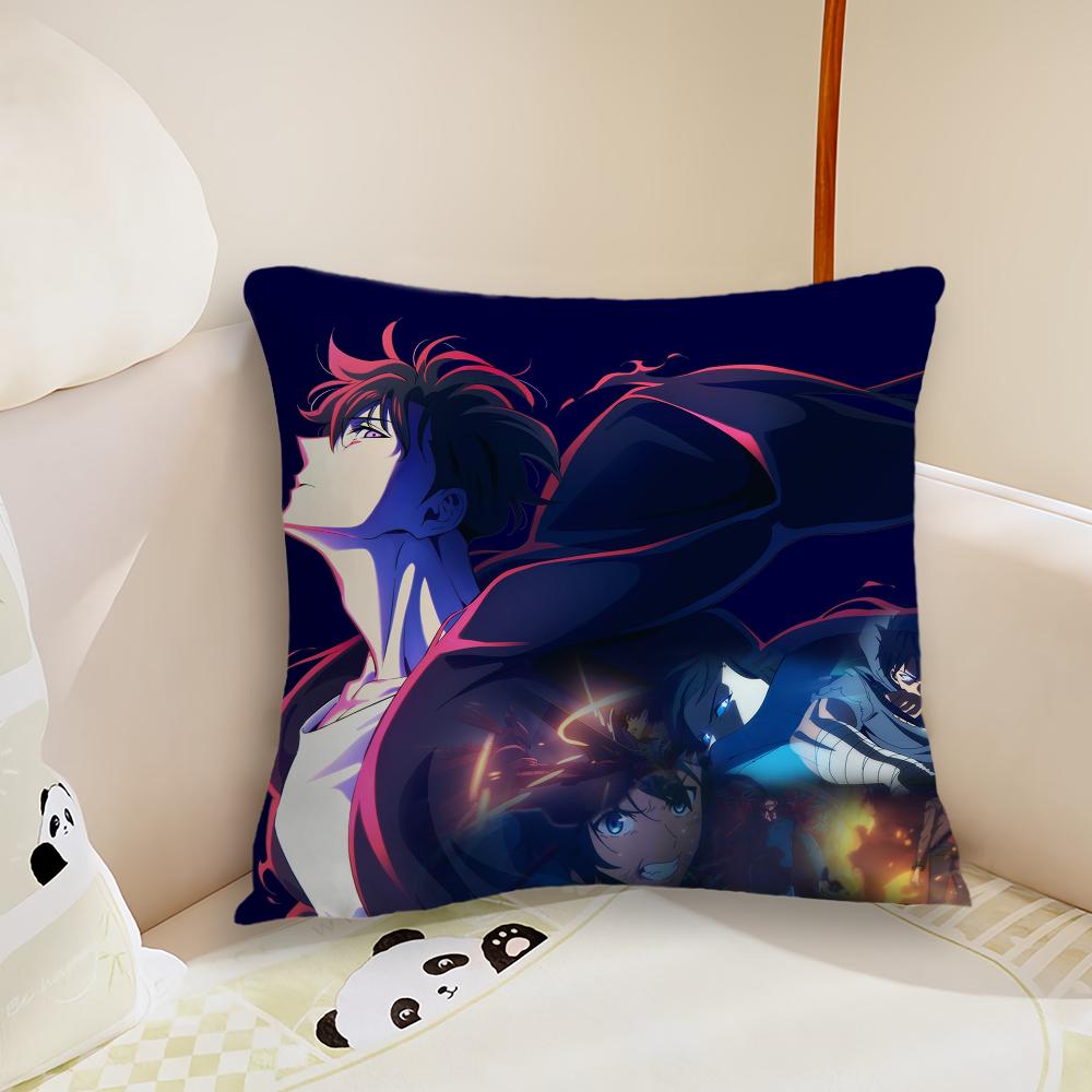 Classic Anime S-Solo L-Leveling cushion cover Living Room Headboard Bedroom Office Cushion Cushion Sofa Nap Time Pillow Case