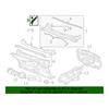 New Left Side Air Inlet Grille Panel Extension Replacement #23497829