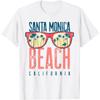 Santa Monica Shirt Beach California Summer Family Vacation T-Shirt(1)