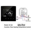 Smart WiFi Thermostat with Touchscreen Interface and Remote Control for Home Use Compatible with Various Heating Systems