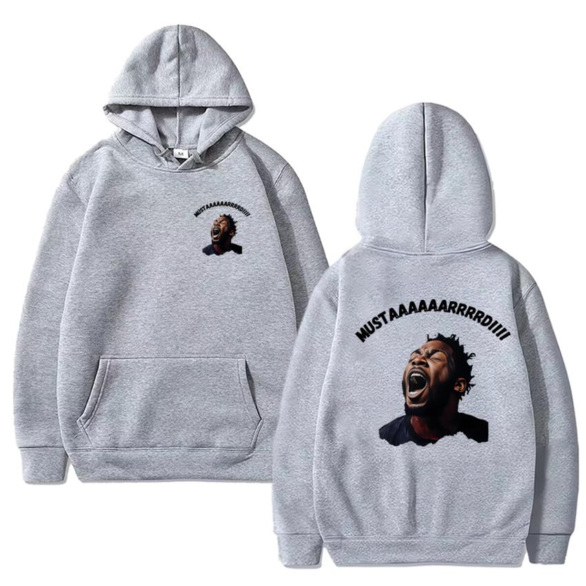 Hot Sale Kendrick Lamar MUSTARD Graphic Streetwear Hoodie Autumn Winter Unisex Hip Hop Punk Sweatshirt Men Women Fleece Pullover