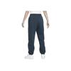 Nike Sportswear Phoenix Fleece Logo Solid Color Drawstring Knitted Sweatpants Women Bottoms Deep-Sea-Blue FZ5997-478