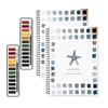 Yousheng Watercolor Workbook for Beginners 12 Colors Watercolor Paint Set Birds Flower Dogs Watercolor Book Art Craft Supplies for Kids Adults Teens