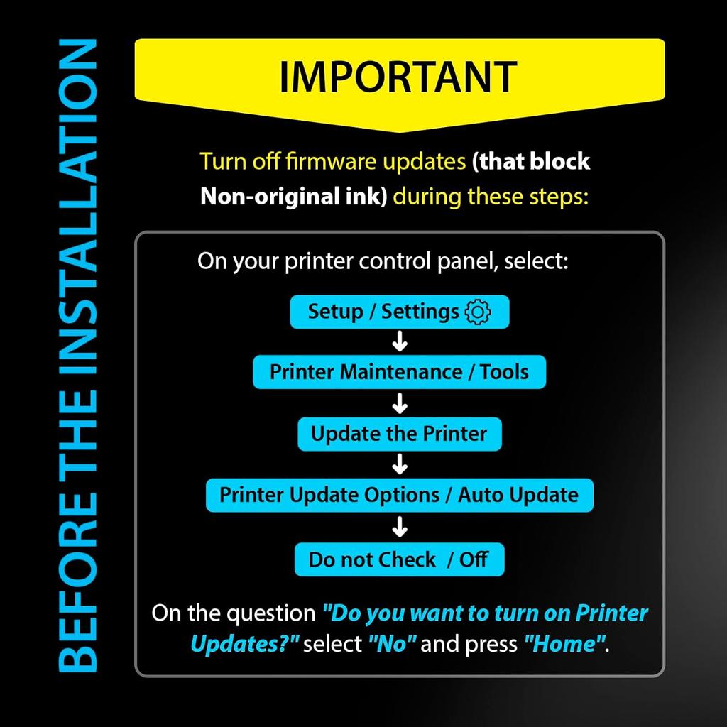 Smart Ink Compatible Ink Cartridge Replacement for HP 902 XL 902XL (4 Pack) Advanced Chip Technology to use with Officejet 6951 6954 6956 6958 6950