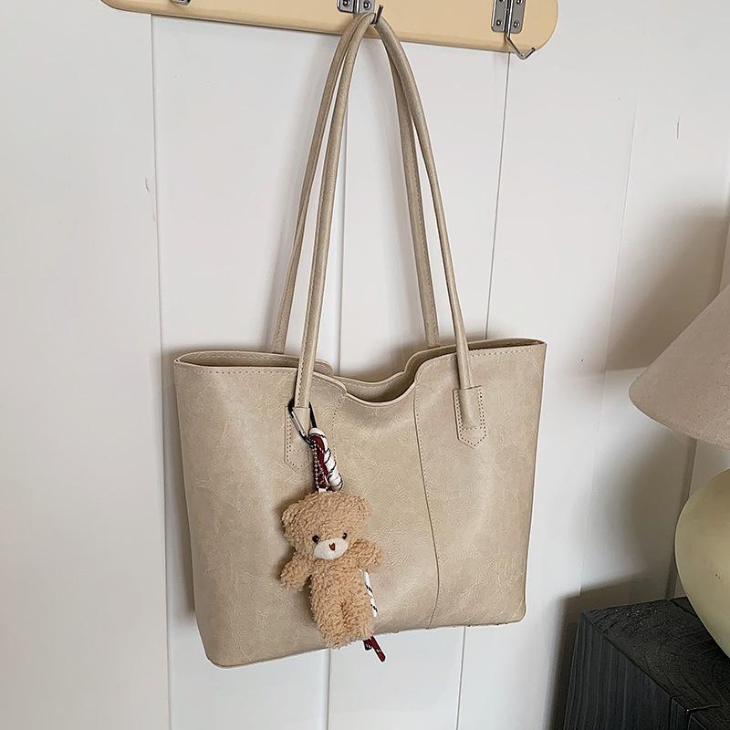 Large Capacity Commuting Bag for Women Simple and Versatile Tote Bag High End Niche Fashion One Shoulder Handbag for Women