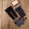 Infant & Toddler Fleece-Lined Winter Tights: Warm, Thick One-Piece Socks for Girls