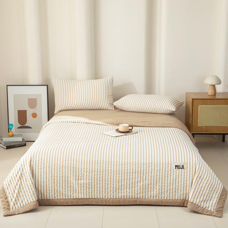 

Muji Color-Woven Blended Quilt