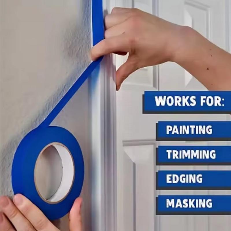 20M Blue Painters Clean Peel Masking Tape Adhesive Diy Painting Paper Painter Decor Craft General Purpose