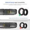 Gray Ulip Front Fender with Rubber and Screw for Xiaomi Scooters