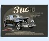 Retro Soviet Car Poster, Tin Sign Metal Print, Wall Art Decor 20x30cm