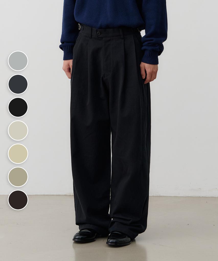 KNOUUN Wide Chino Pants - 7 Colors