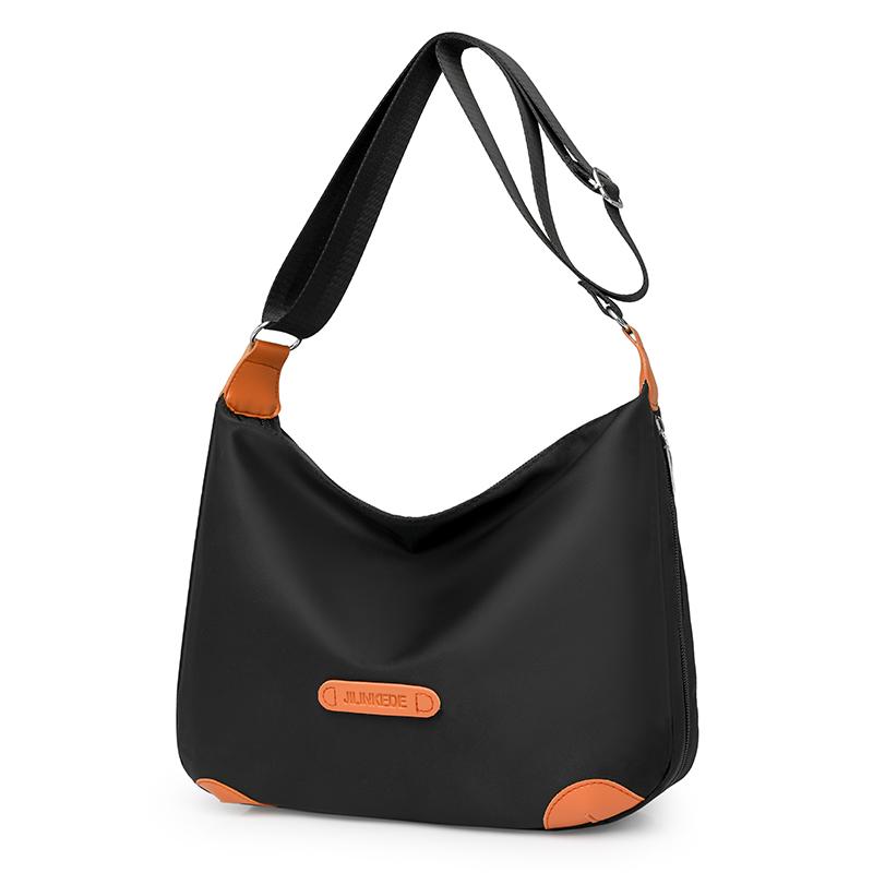Geantă ușoară din pânză de nailon impermeabilă de mare capacitate pentru femei, geantă de umăr, geantă crossbody, geantă pentru mamă