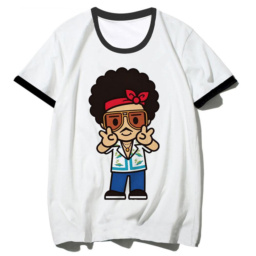 Bruno Mars t-shirt female scene baddie goth manga dollette shirt streetwear goth gothic kawaii emo