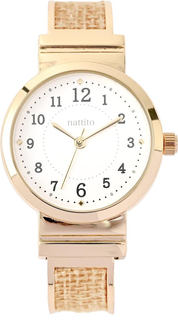 Fieldwork Women's Camilla Bangle Watch, Brown, GY088-2, Easy To Wear, Japanese Movement, Dome Glass, Spring Bangle