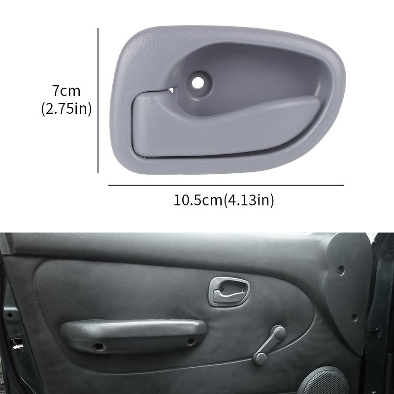 Inner Door Handle For Hyundai Excel X3 1994 1995 1996 1997 1998 1999 2000 Front Rear Left Right Car Replace Door Handles