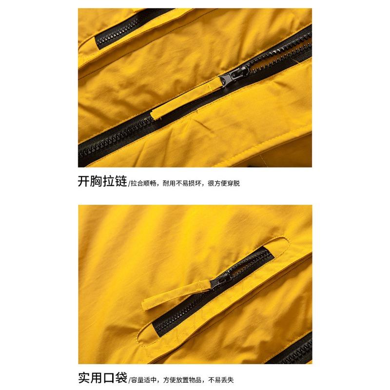 Winter new cotton clothes, men's hoodies, loose casual, thickened graphene warm jackets, winter clothes trendy cotton clothes