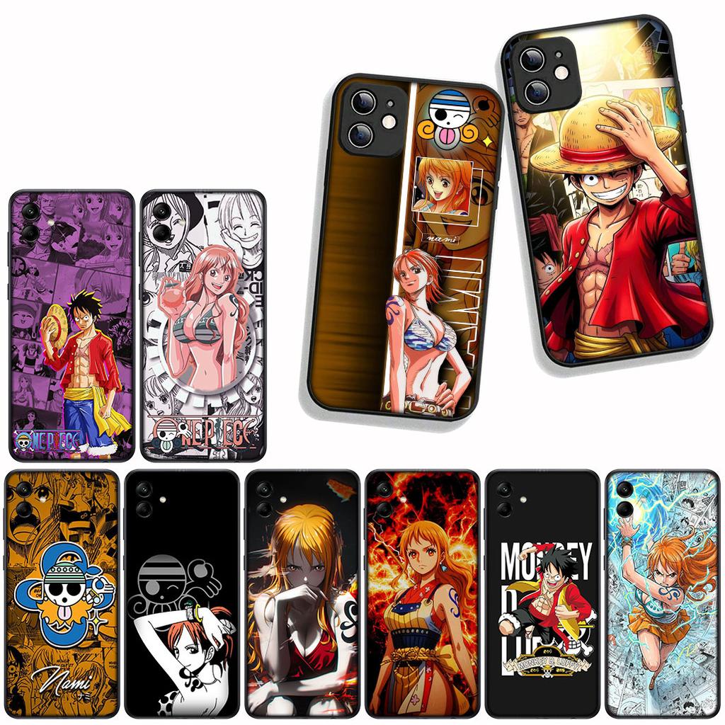 For Motorola Moto Edge 70 60 Fusion 40 NEO 20 Pro G Stylus G56 G96 G71 G73 G41 G42 G50 G51 G52 Case Luffy ONE PIECE Nami Anime