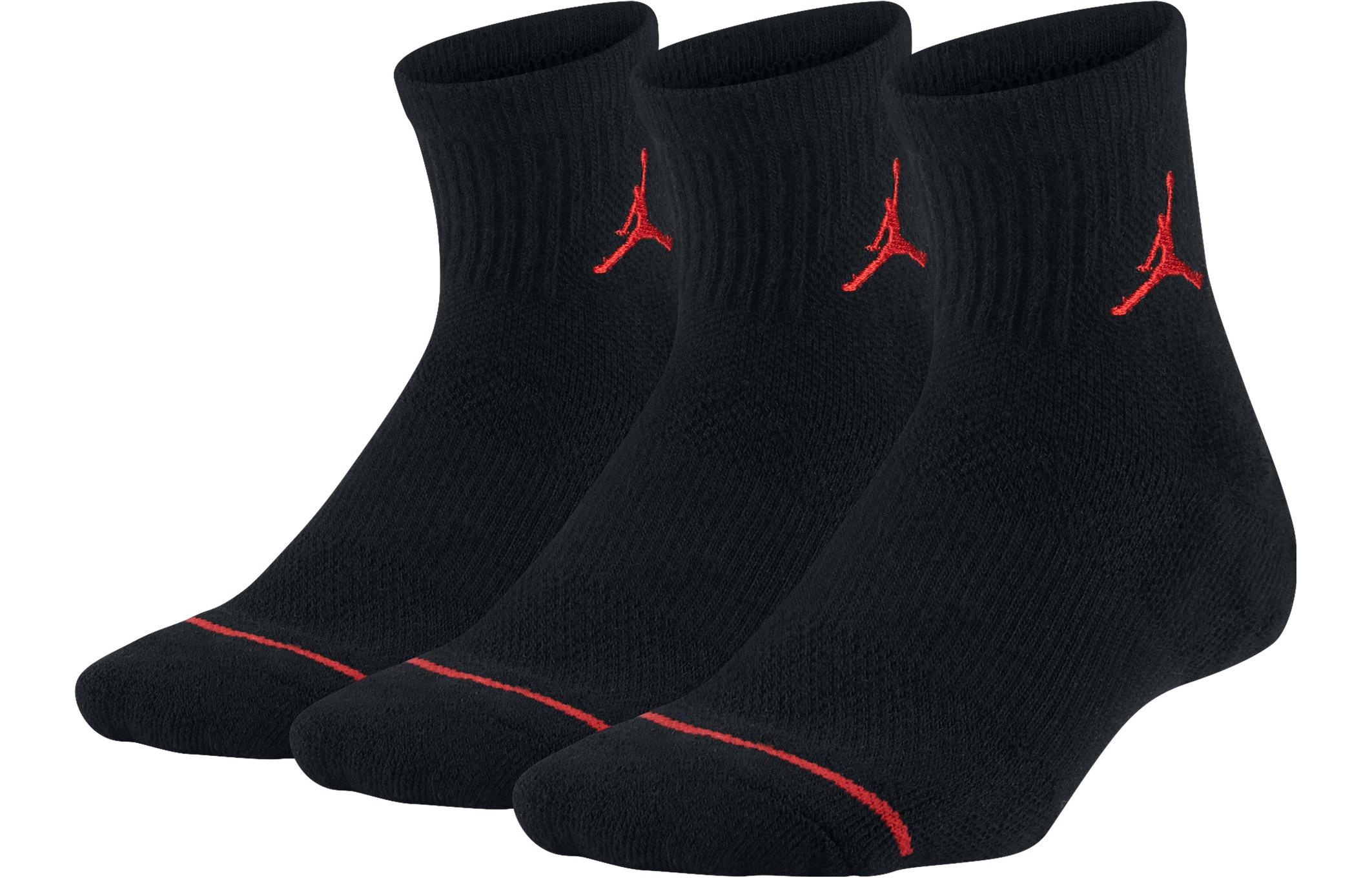Jordan Baby Socks 3 Pack Black Kids HA5109-023 S