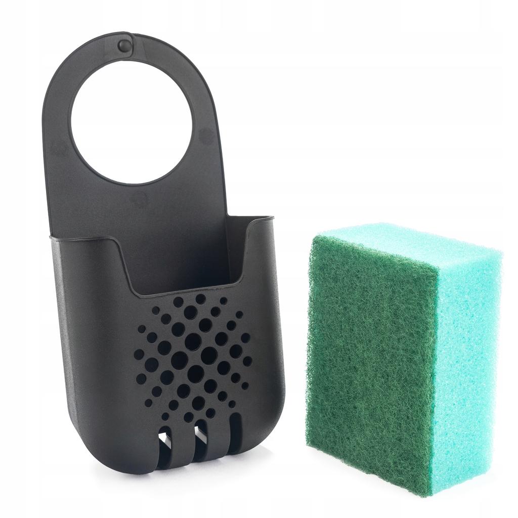 KADAX Kitchen Organizer for Sponge Holder for Sink with Sponge Utensil Holder