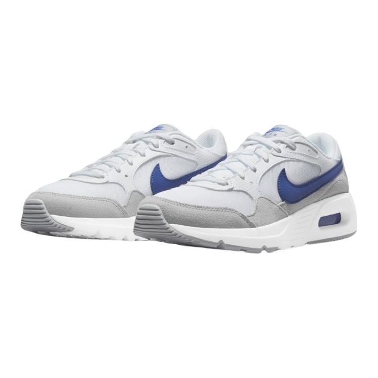 Nike Air Max SC GS White Game Royal Kids Sneakers Wolf-Grey CZ5358-101