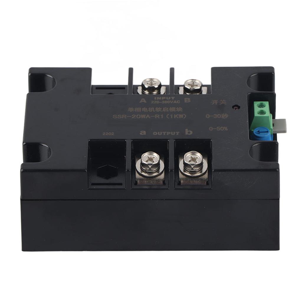 Soft Start Controller Industrial Control Accessory Aluminum Bottom for Single   2 Phase MotorModule