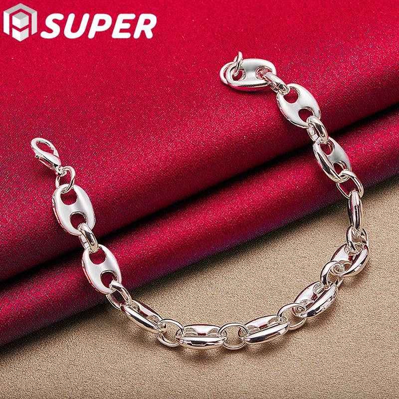 

Серебро 925 пробы Простые классические украшения с цепочкой