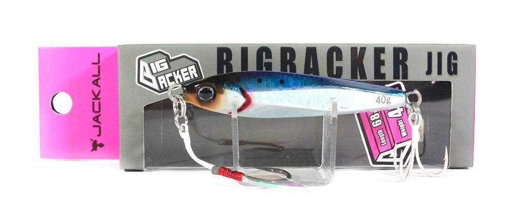 JACKALL Metal Jig Big Backer Jig 68mm 40g Sardine/Magma Wave