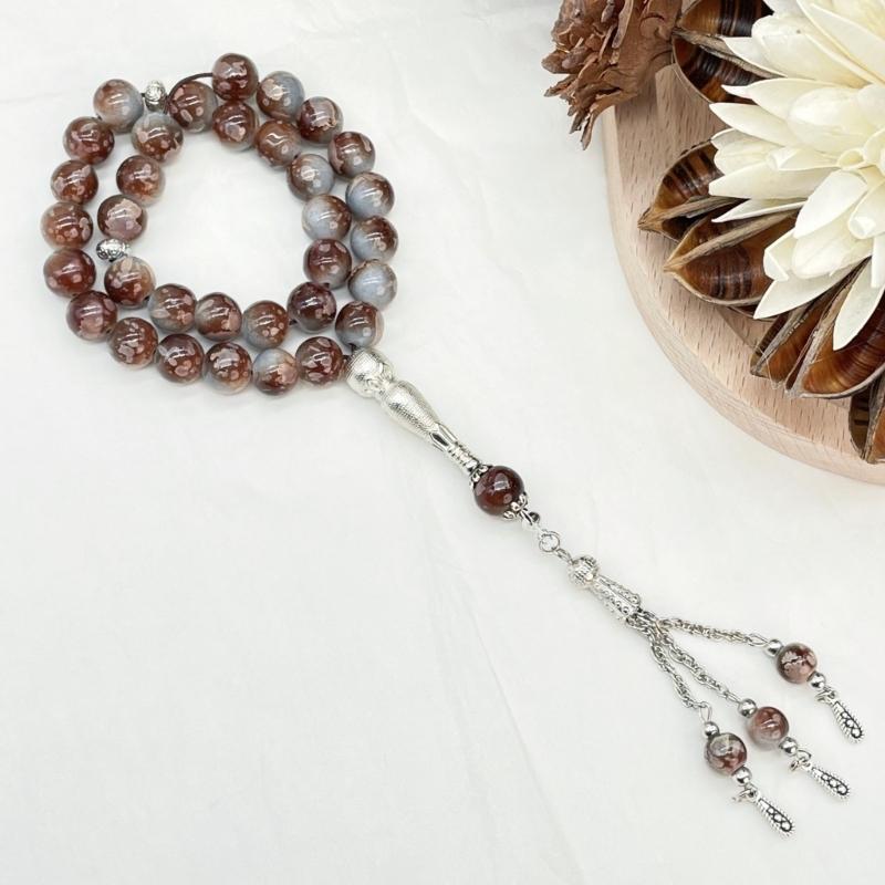 Comfortable Beaded Bracelet Rosary Chain Stylish Wrist Jewelry Beads Bracelet Religious Jewelry Suitable for Meditation