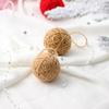 50Pcs Woolen Ball Christmas Yarn Ball Hand-wound Xmas Ornaments  Window Decoration