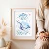 Poster Children's Room Whale Rating