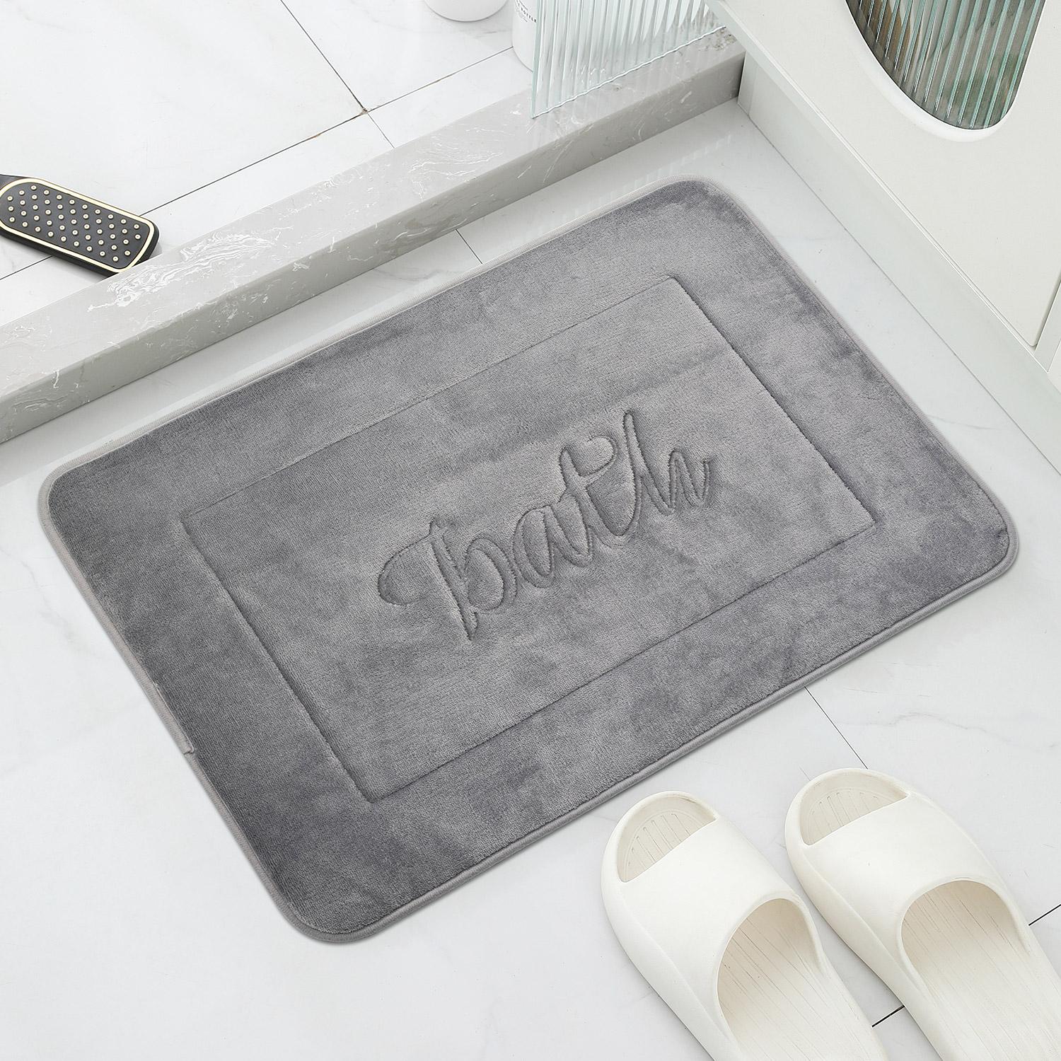 

Коврик для ванной комнаты, абсорбирующий полиэстеровый коврик для кухни, нескользящий и очень мягкий коврик для ванной комнаты, используется для ванных комнат, спален, кухонь, 400MMx600MM