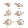 5Pieces Pearls Pendants Jewelry Making Part Fashion Accessory Perfect for Unique Jewelry Making and Craft Accessories
