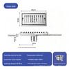 304 Stainless Steel Anti-odor Rectangular Floor Drain for Bathroom and Shower