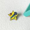 Miuscial Enamel Pin Jazz Drum Set Mircophone Trumpet Brooches Lapel Badge Jewelry Gift for Kids Friends