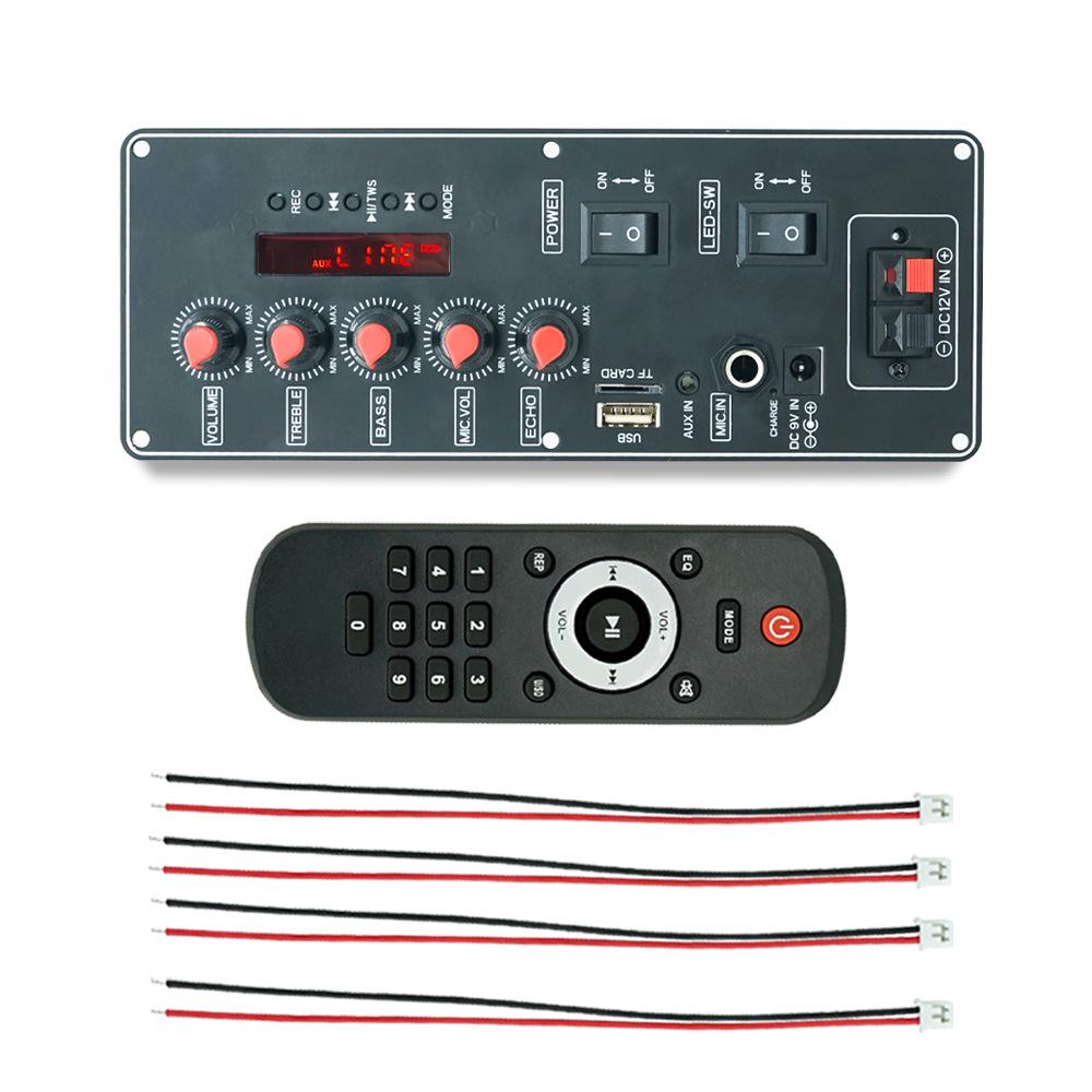 JQ Bluetooth MP3 Decoder & Amplifier Board 2x10W for Car Audio & Square Speakers