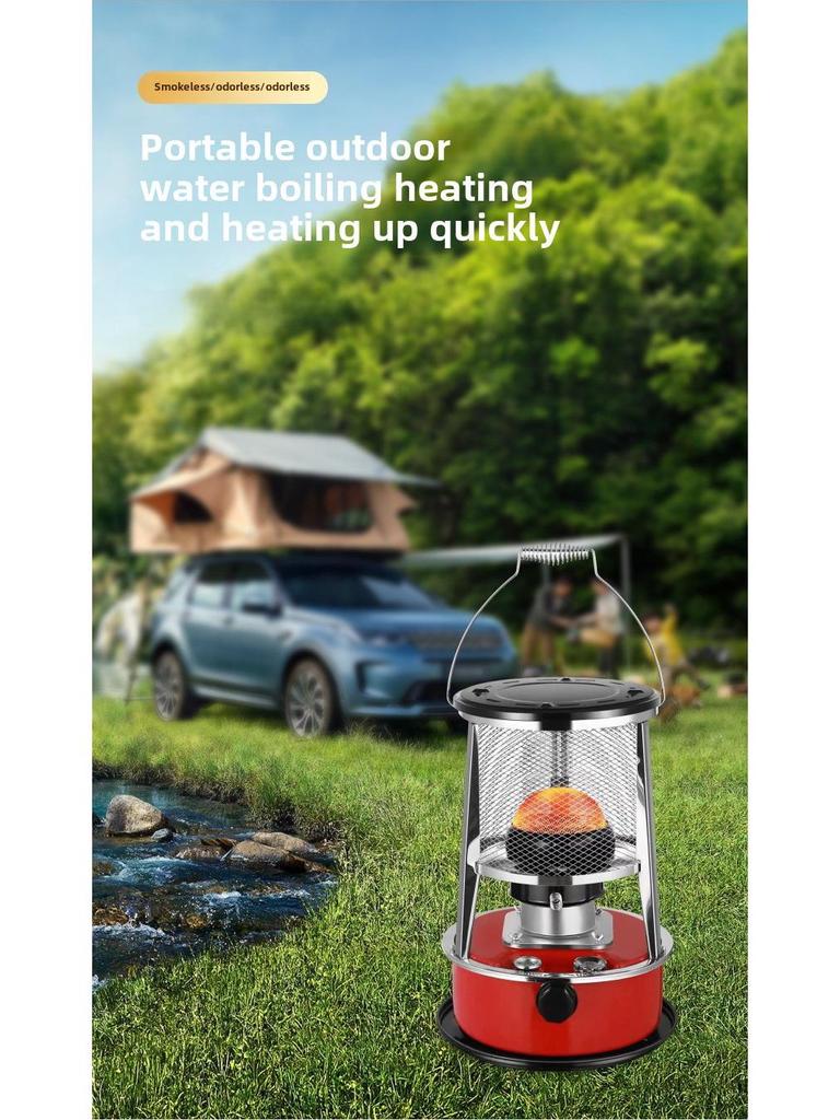 Portable Kerosene Heater Stove for Outdoor Activities Like Ice Fishing, Camping, and Household Heating.