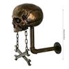Helmet Holder Wall Mount Rack for Coat Skull Head Holder Helmet Display Rack